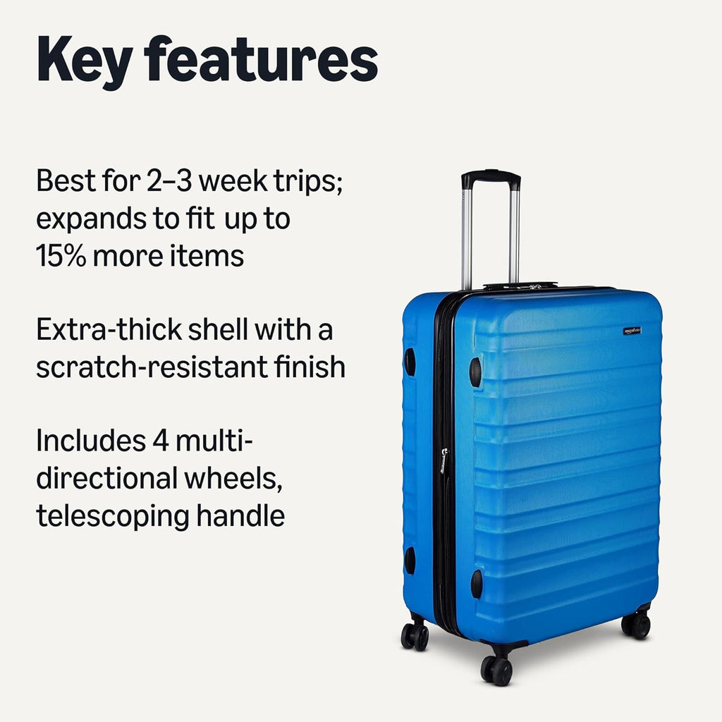 Amazon Basics Expandable Hardside Luggage, Multiple Sizes and Sets