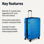 Amazon Basics Expandable Hardside Luggage, Multiple Sizes and Sets
