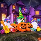 KOOY Halloween Inflatable Decorations – music pumpkin – product detail