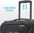 American Tourister 142353-2011 Softside Suitcase – 24 SPINNER, Purple Orchid – Purple Orchid / 24 SPINNER – product detail