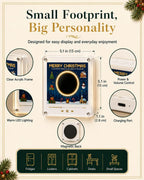 Christmas Vinyl Player Fridge Record NFC Magnetic Music Box Set · 9
