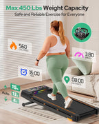 Rayspace D1 Under-Desk Walking Treadmill – Black – product detail