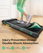 UREVO URTM041 Walking Treadmill – Black – product detail
