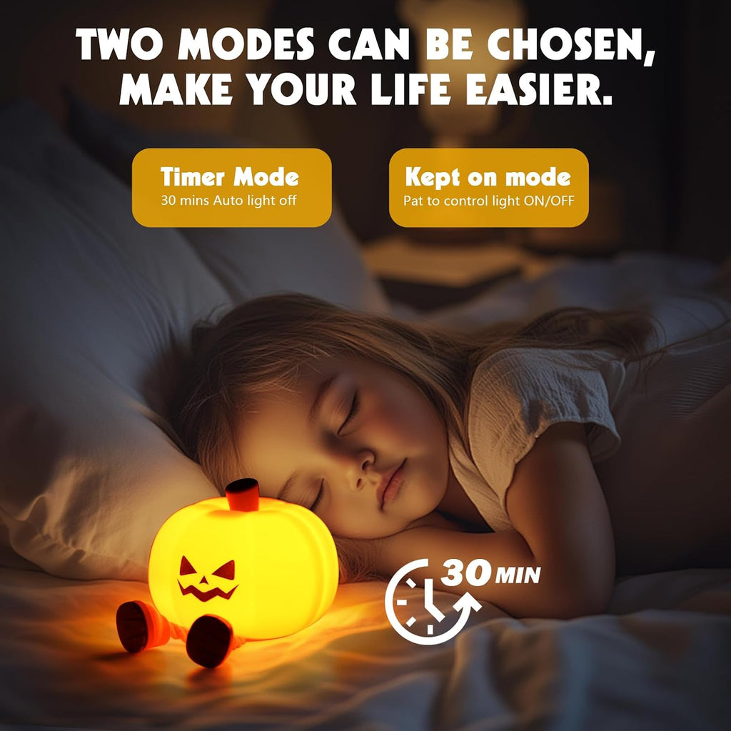 Pumpkin Night Light for Halloween Decorations (Halloween) · 5