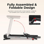 Sunny Health & Fitness SF-T723030 Walking Treadmill – Gray – product detail