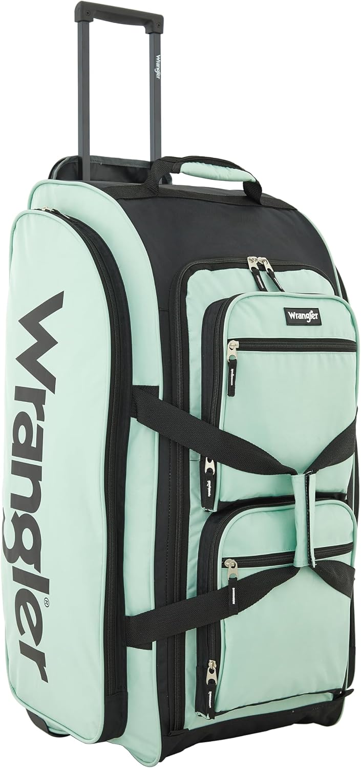 Wrangler Wesley 30-Inch Rolling Duffel Bag