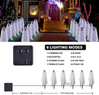 Betrihyes BTBGCW01 6-Pack Solar Halloween Ghost Path Lights – Cold White – product detail