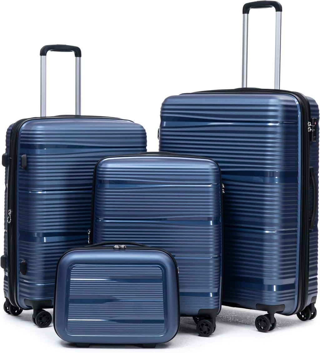 Rosamo Hardside Luggage Set – CharmBlue