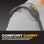 DEWALT DWST560104 20-Inch Wide-Mouth Tool Bag – Black, Yellow – product detail