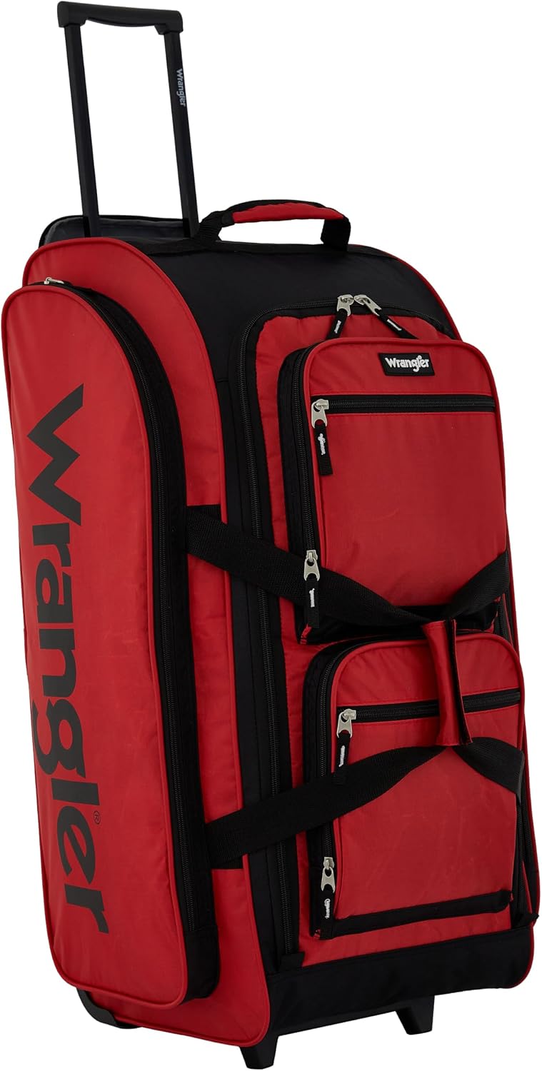 Wrangler Wesley 30-Inch Rolling Duffel Bag