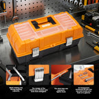 Torin ATRJH-3430T Three-Tier Tool Box – 16.5 inches, Orange – 16.5 inches / Orange – product detail