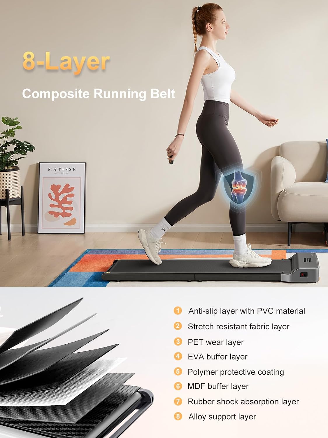 WALKINGPAD WP400F4 Walking Treadmill – Z1*grey – product detail