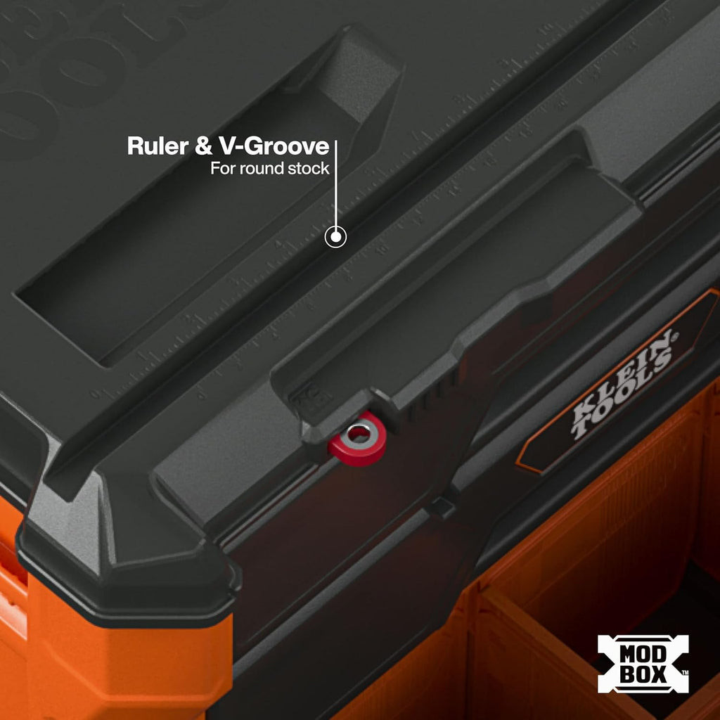 KLEIN TOOLS 54890MB MODbox 3-Drawer Rolling Tool Box – Three Drawer Rolling Toolbox, Orange – Three Drawer Rolling Toolbox / Orange – product detail