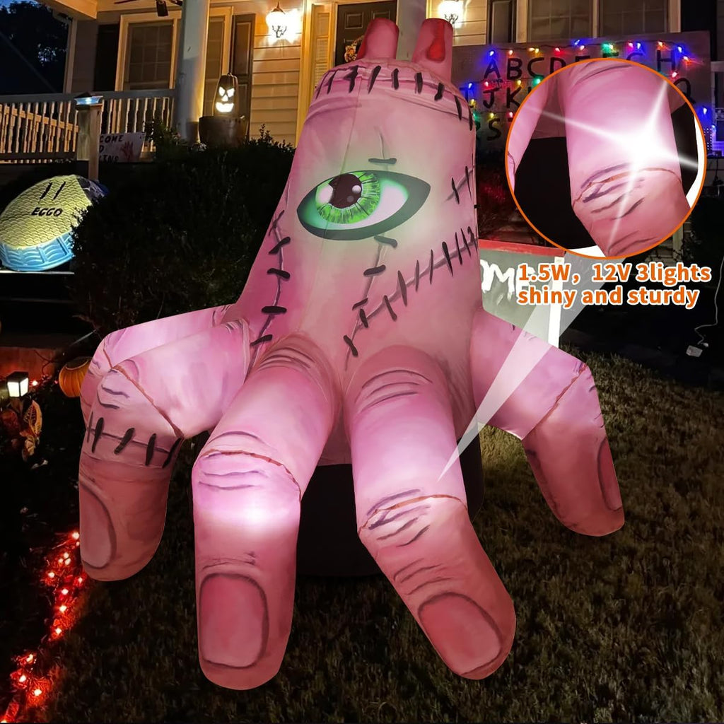 COMIN CO-69424 6-Foot Halloween Hand Inflatable – Skin – product detail