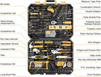 DEKOPRO ET00654 228-Piece Mechanics and Household Tool Set – 228 PCS, Yellow – Yellow / ‎228 PCS – product detail