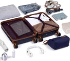 Eeeza S-3 Luggage Set – 3 Piece Sets (20/DB/TB), Purple – product detail