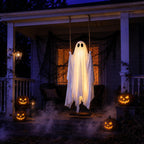 HAPPYCLUB 20260425001 5-Foot Lighted Halloween Swinging Ghost – Swing Ghost – product detail