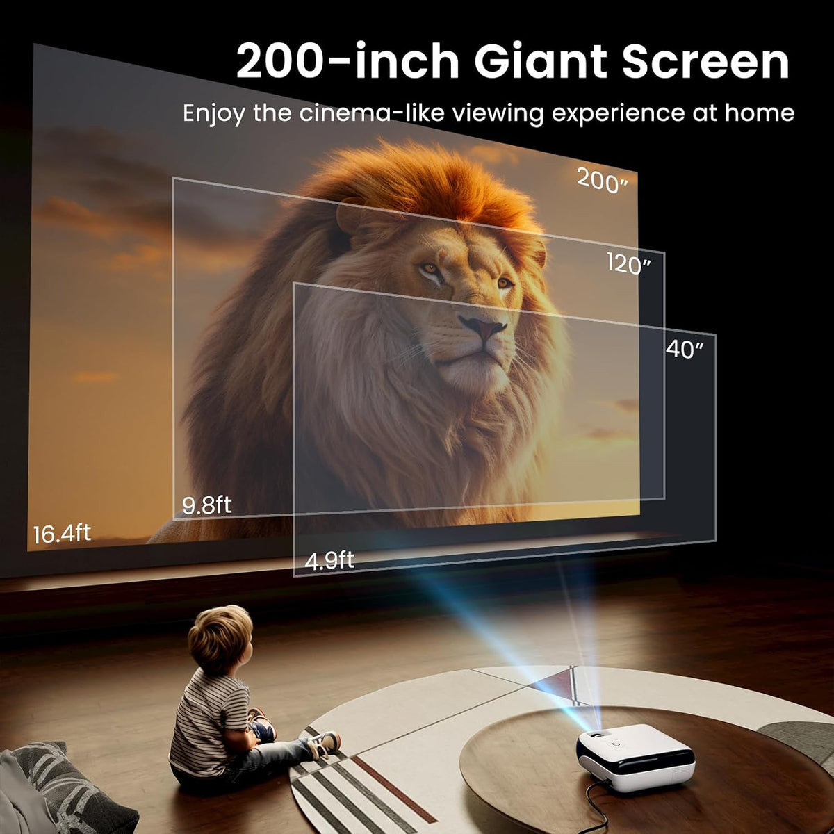 HAPPRUN projector product view 6