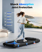 Abonow Under-Desk Walking Treadmill – Black – product detail