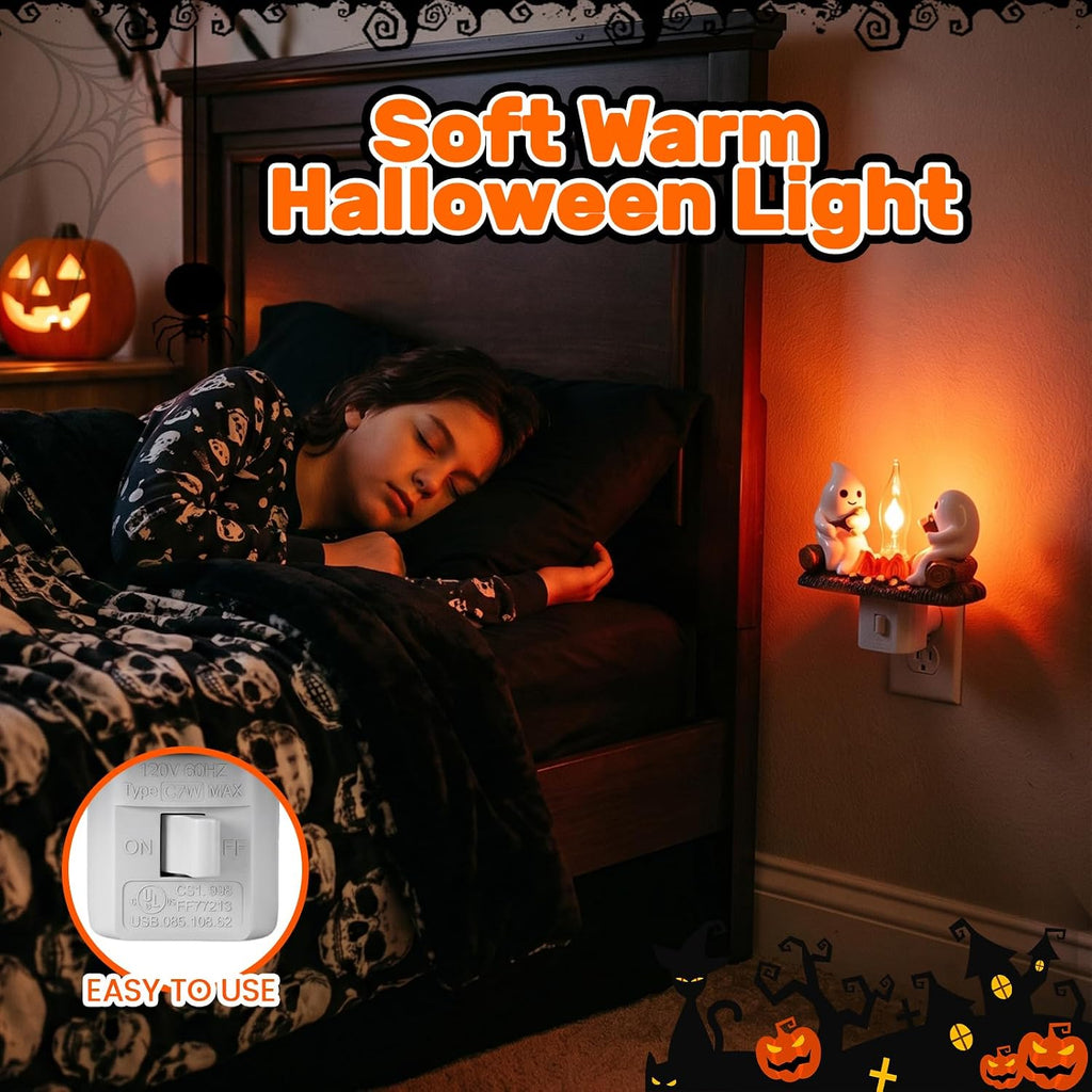 SkyRoad Ghost-Campfire Night Light, Halloween Indoor Decoration · 6