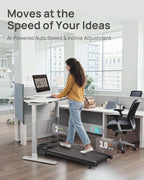 UREVO URTM054 Walking Treadmill – Carbon-Black – product detail