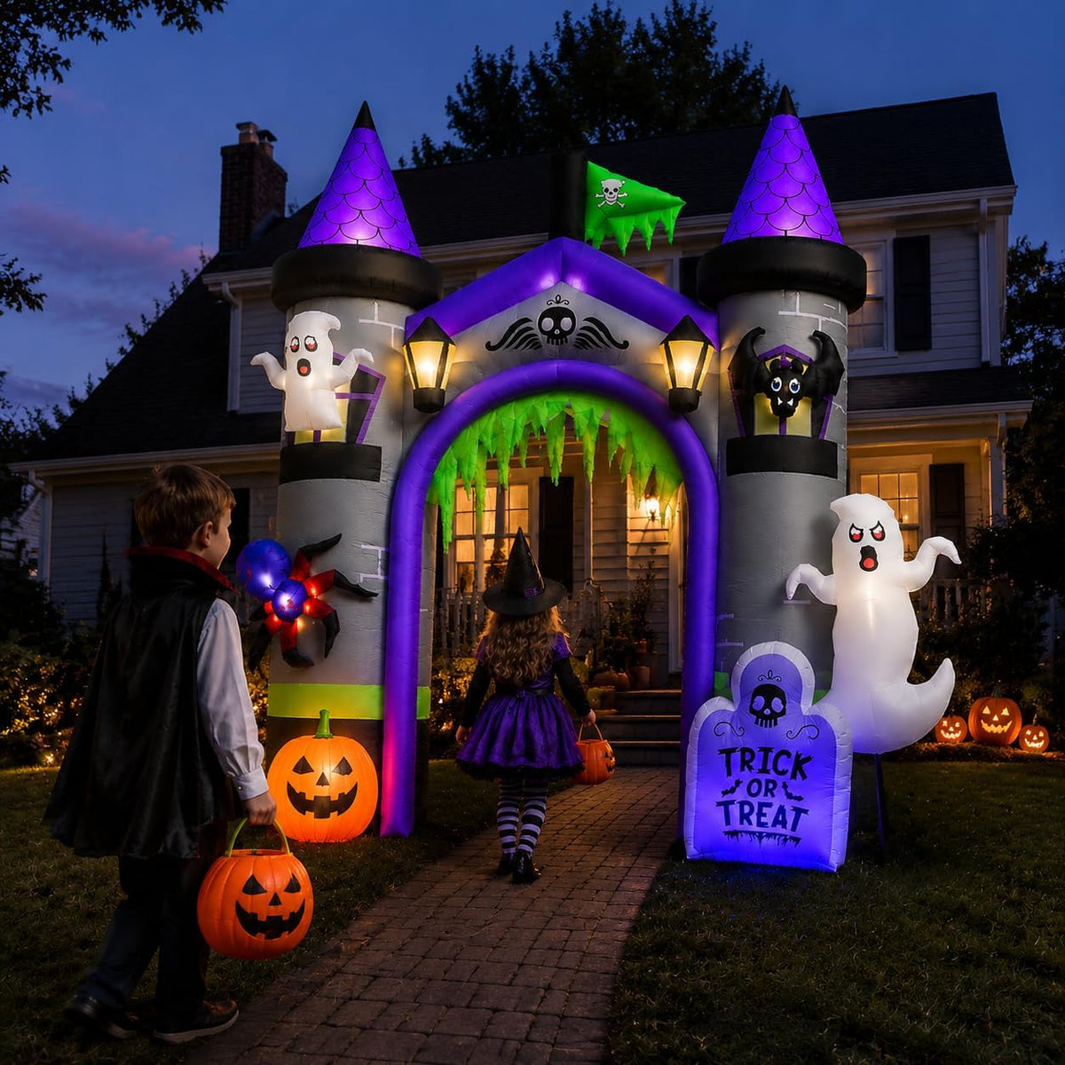 Beinhome Holiday Inflatables 12.5-Foot Halloween Inflatable – Multicolor – product detail