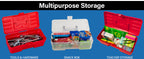 Akro-Mils 9912 12-Inch ProBox Plastic Tool Box – 1 Pack, Red – 1 Pack / Red – product detail