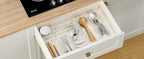 WOWBOX Clear Drawer Organizer Trays, 25-Pack