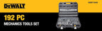 DEWALT DWMT75049 192-Piece Mechanics Socket and Ratchet Set – Multi – product detail