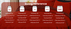 MUXHOMO Reversible Queen Bedding Set, 7 Pieces, Red and Black