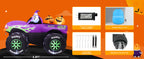 GOOSH 69469 8-Foot Halloween Monster Truck & Ghost & Pumpkin Inflatable – Purple – product detail