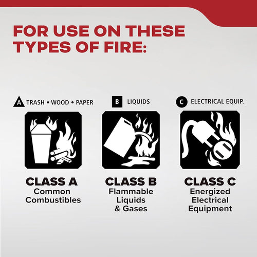 Kidde Basic 110 FA110G Home Fire Extinguisher, 1-Pack