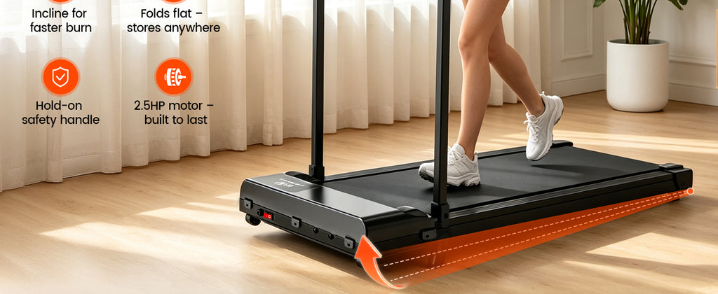 ICYLOOT Walking Treadmill – Black – ‎Black – product detail