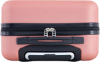 Travelers Club Carry-On Suitcase – 22-Inch, Rose Gold – Rose Gold / 22-Inch – product detail