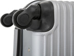 InUSA IURES00M-SIL Hardside Suitcase – 24 Inch, Silver – Silver / 24 Inch – product detail