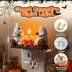 SkyRoad Ghost-Campfire Night Light, Halloween Indoor Decoration · 2