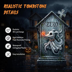 KLYRO 6-Pack 17-Inch Printed Halloween Tombstone Yard Signs – 17 Inch, Black – Black / 17 Inch – product detail