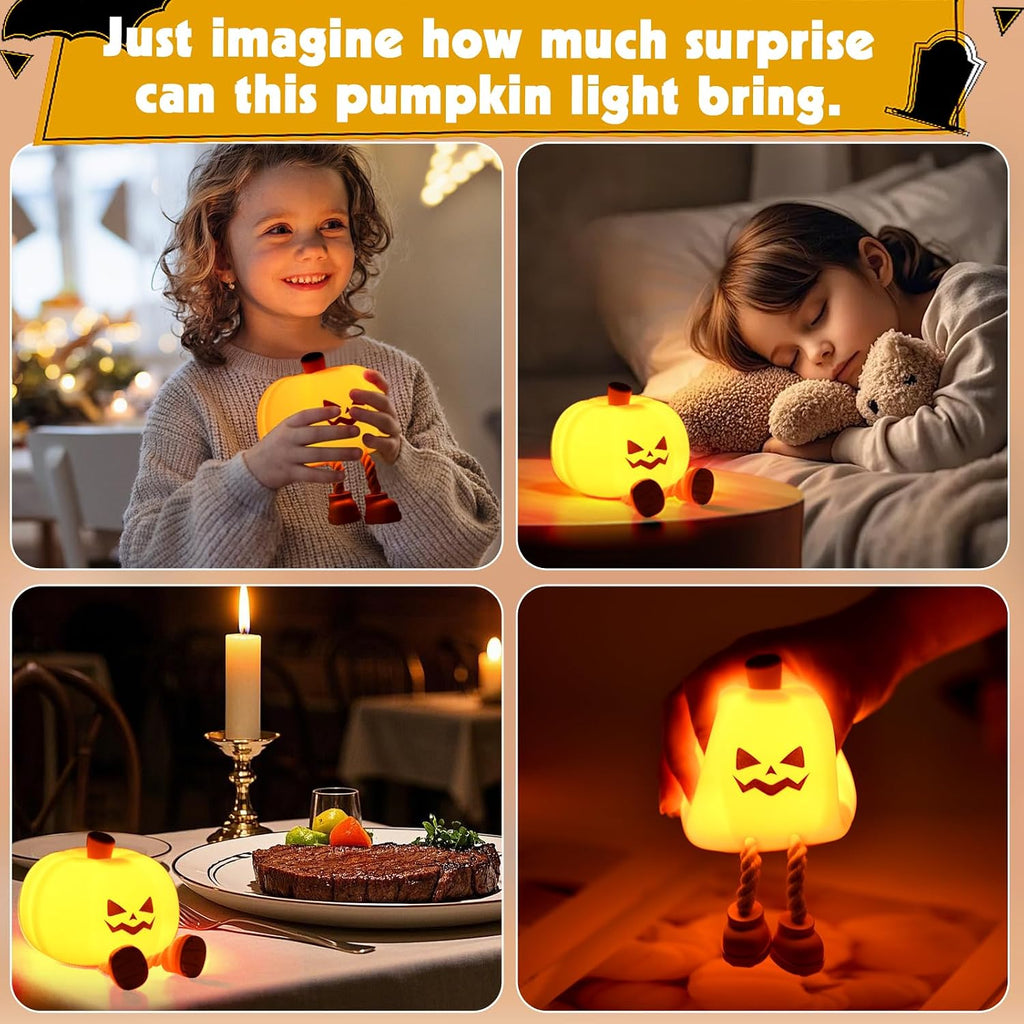 Pumpkin Night Light for Halloween Decorations (Halloween) · 7