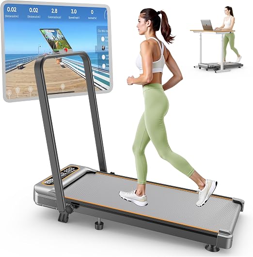 Trisomy SD-380F Under-Desk Walking Treadmill – Silver