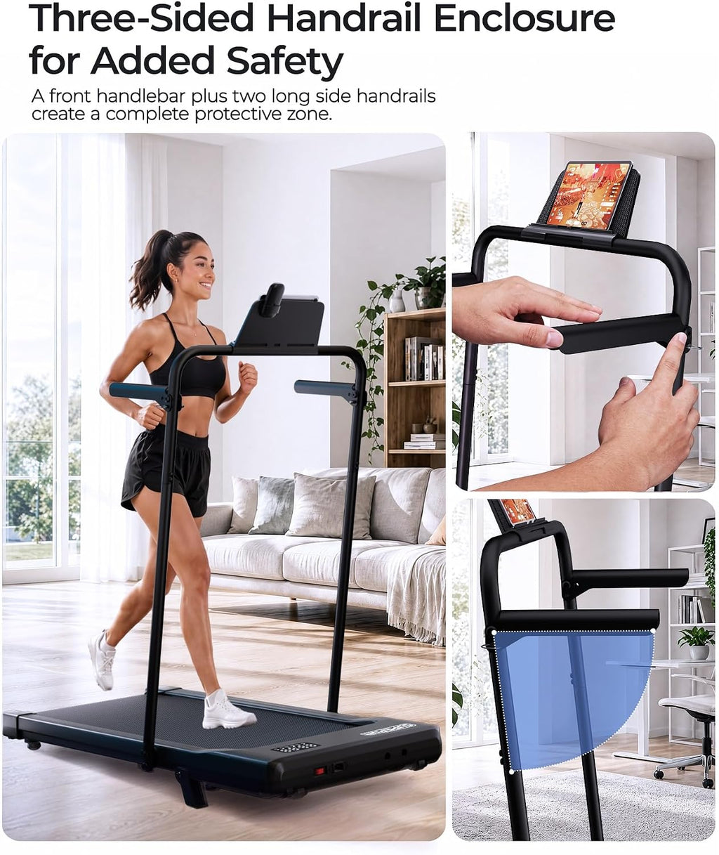 Superun BA09-F4 Walking Treadmill – True Black – product detail