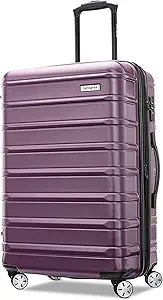Samsonite 138453-2982 Hardside Suitcase – Checked-Medium Spinner, Purple
