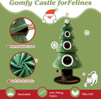SHA CERLIN 76" Christmas Cat Tree Tower, Multi-Level Condo for Indoor Cats · 5