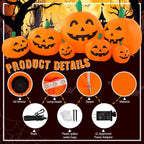 GIGALUMI 10177 7.5-Foot Halloween Pumpkin Inflatable – Yellow – product detail