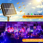 Joomer 2-Pack 240-LED Halloween Solar String Lights – 2*120LED, Orange+Purple – Orange+Purple / 2*120LED – product detail