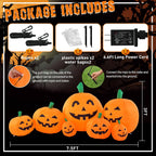 GIGALUMI 10177 7.5-Foot Halloween Pumpkin Inflatable – Yellow – product detail