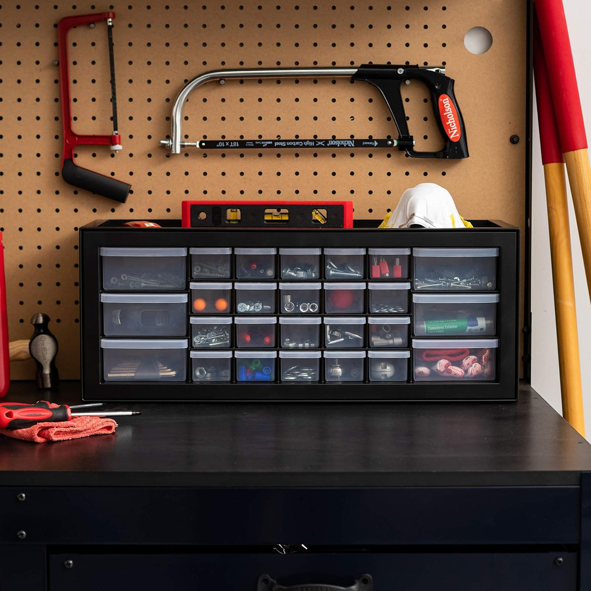 IRIS USA 587657 26-Drawer Parts and Craft Organizer – 26 Drawer, Black – Black / 26 Drawer – product detail