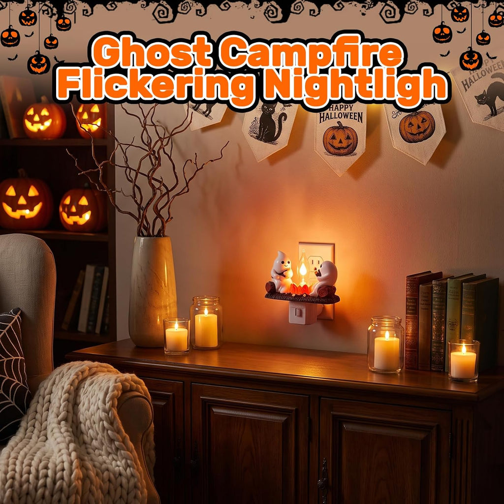 SkyRoad Ghost-Campfire Night Light, Halloween Indoor Decoration · 3