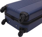 Travelers Club TBF-A1620-410 Suitcase – 1-Piece (20-Inch), Navy Blue – Navy Blue / 1-Piece (20-Inch) – product detail