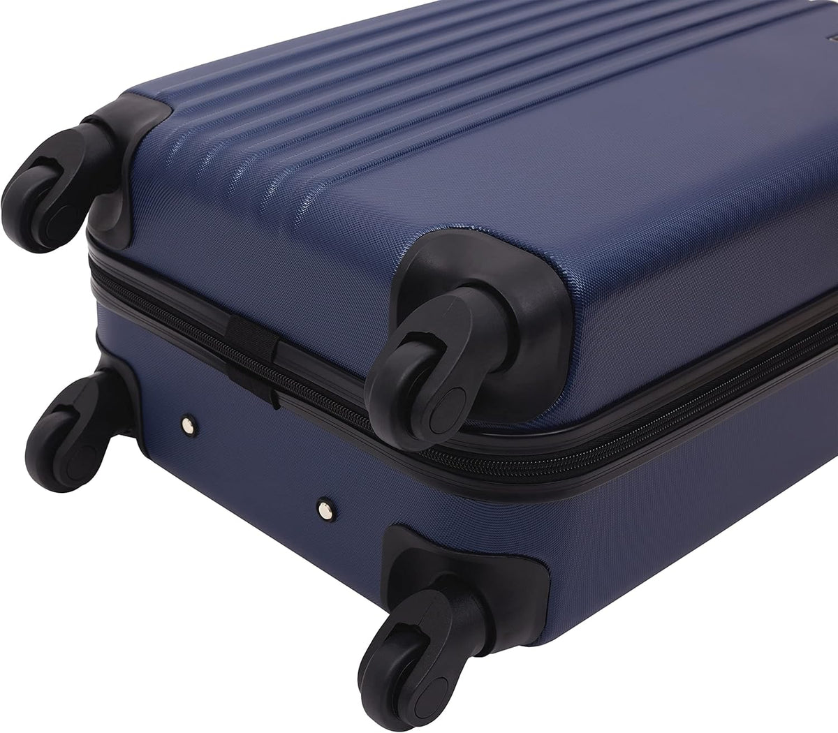 Travelers Club TBF-A1620-410 Suitcase – 1-Piece (20-Inch), Navy Blue – Navy Blue / 1-Piece (20-Inch) – product detail