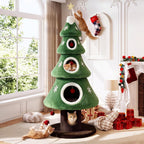 SHA CERLIN 76" Christmas Cat Tree Tower, Multi-Level Condo for Indoor Cats · 2